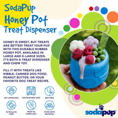 SodaPup Honey Pot USA-made badge highlights safety and American craftsmanship.