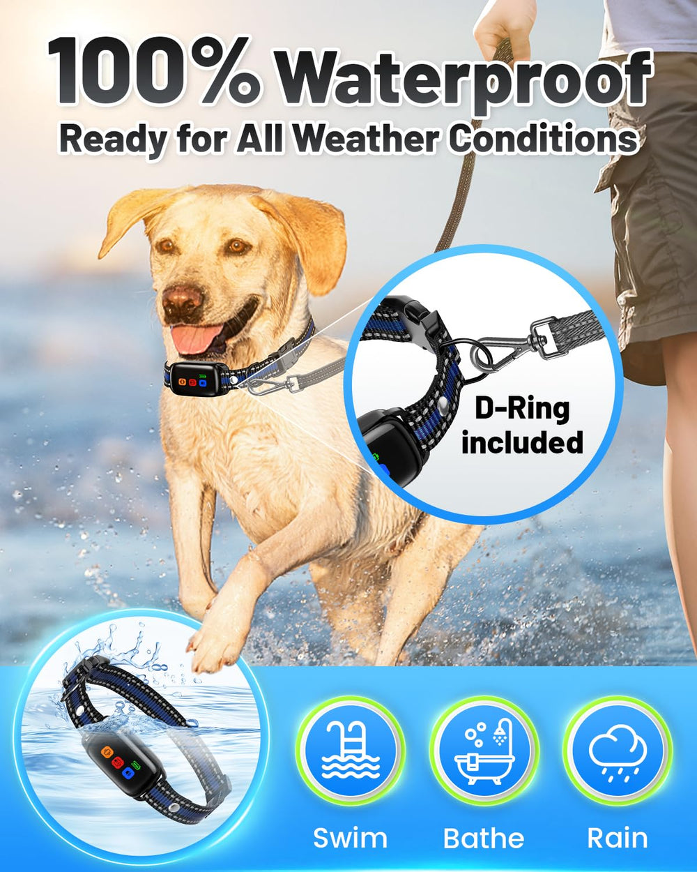SODOG quick charge battery supports longer training sessions.