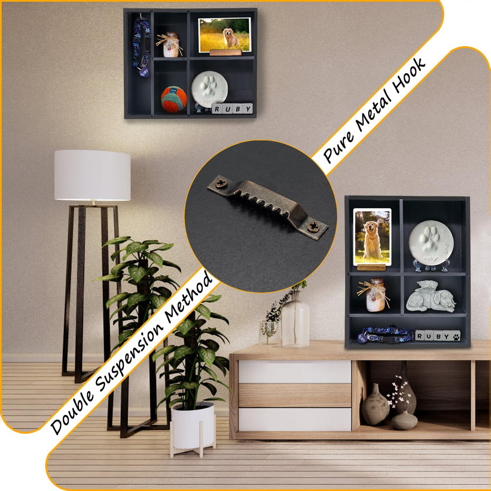 Sofunii high-transparency plexiglass dust cover keeps keepsakes visible and protected