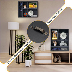 Sofunii high-transparency plexiglass dust cover keeps keepsakes visible and protected
