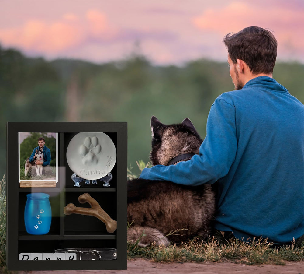 Sofunii shadow box supports vertical or horizontal hanging for versatile setup