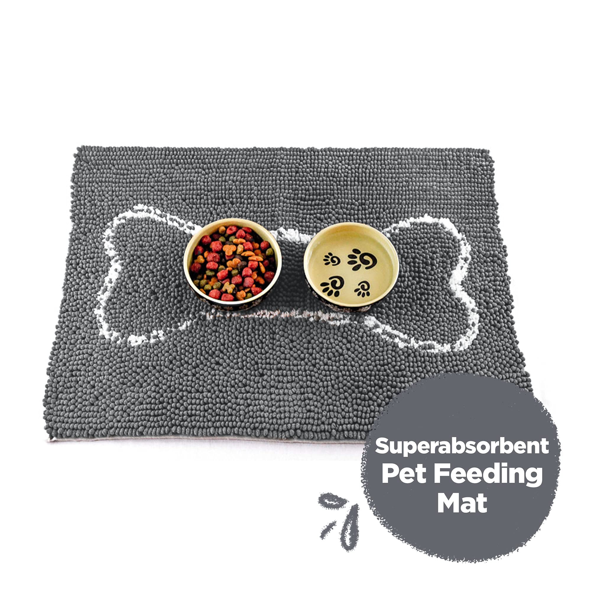 Soggy Doggy Slopmat by Soggy Doggy Doormat handled by pet owners for clean spaces
