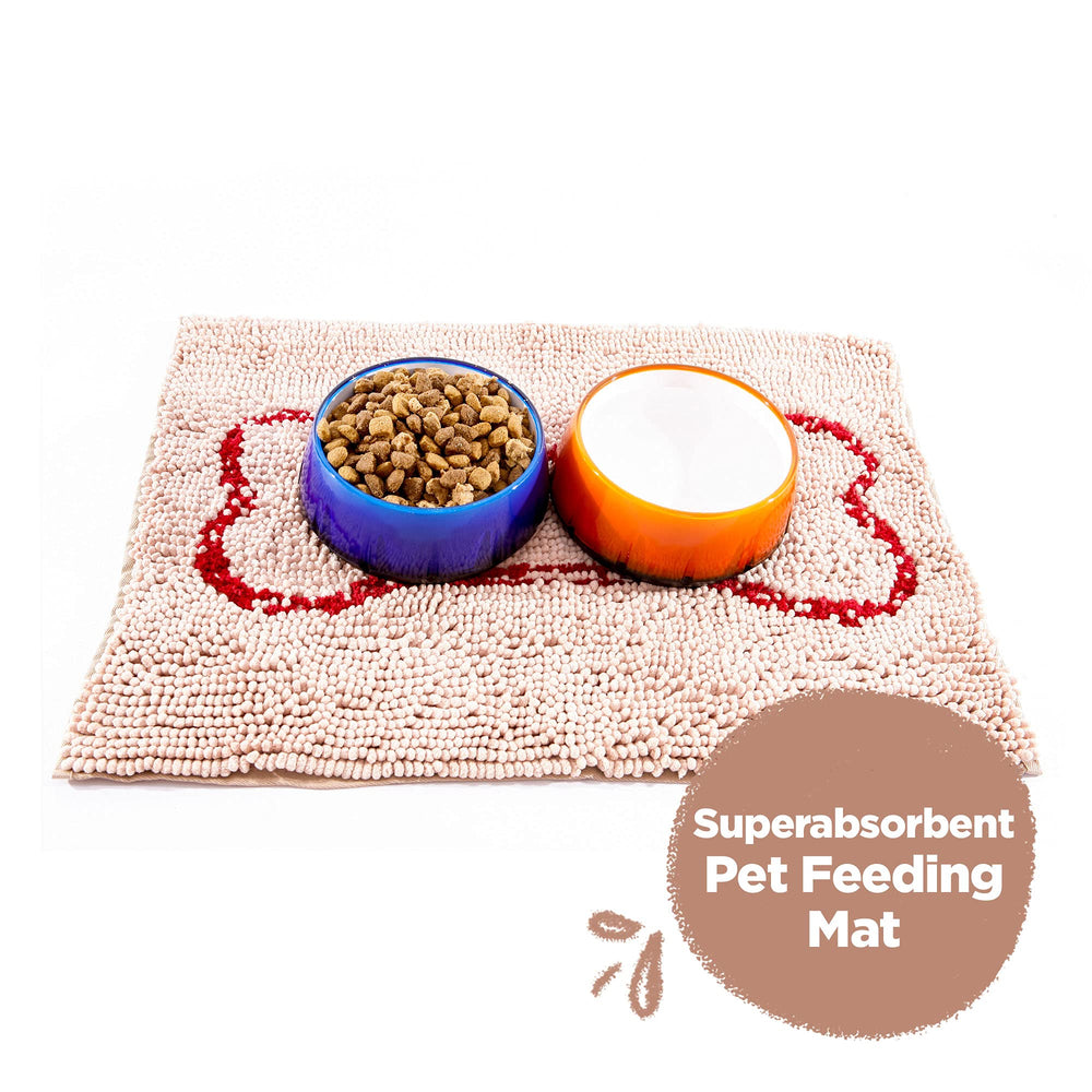 Soggy Doggy Slopmat machine washable for easy refreshment.