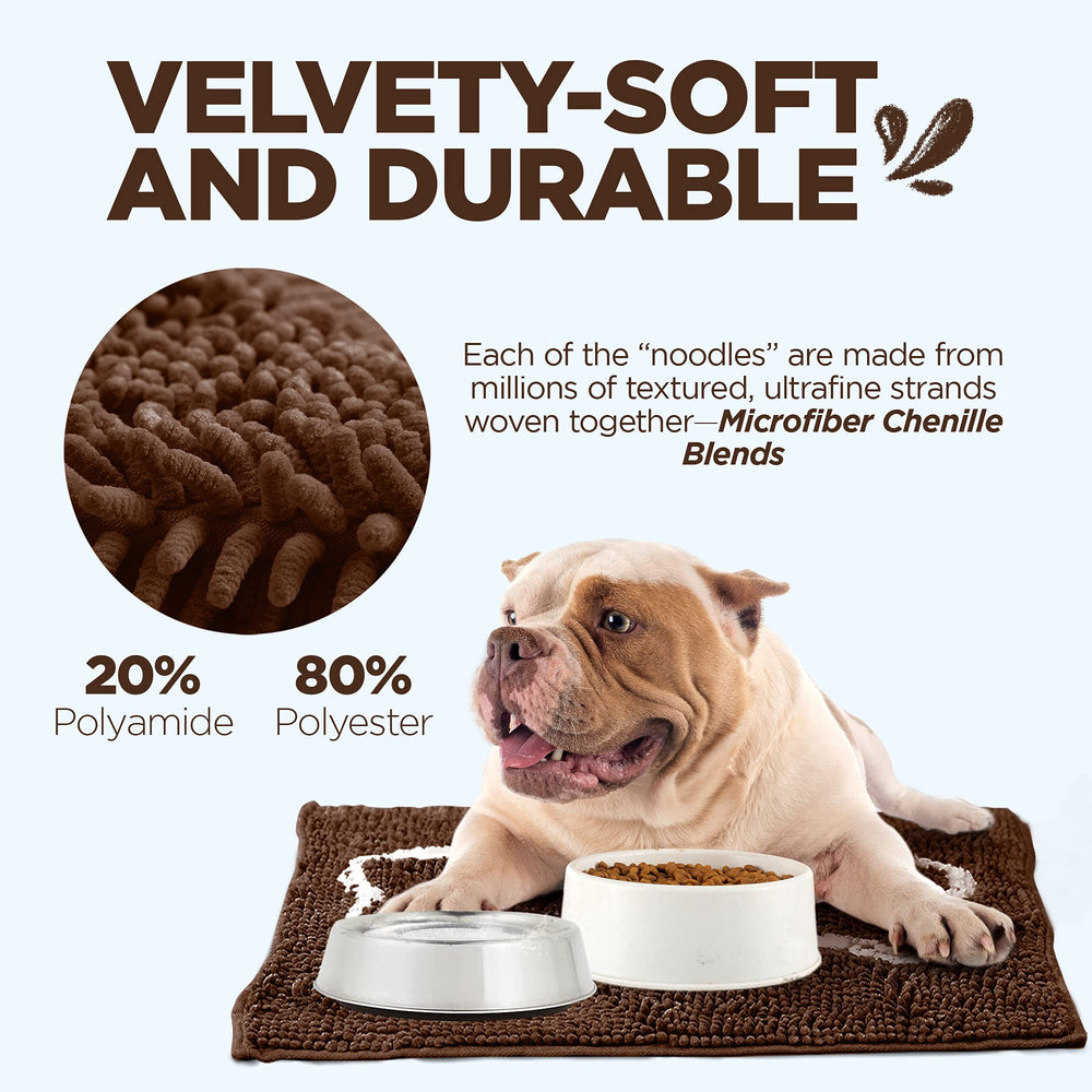 Soggy Doggy Slopmat 18x24 size suits feeding stations and entryways