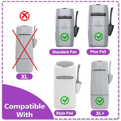 SOHBCLE Genie Standard compatible refill bag for easy litter management.