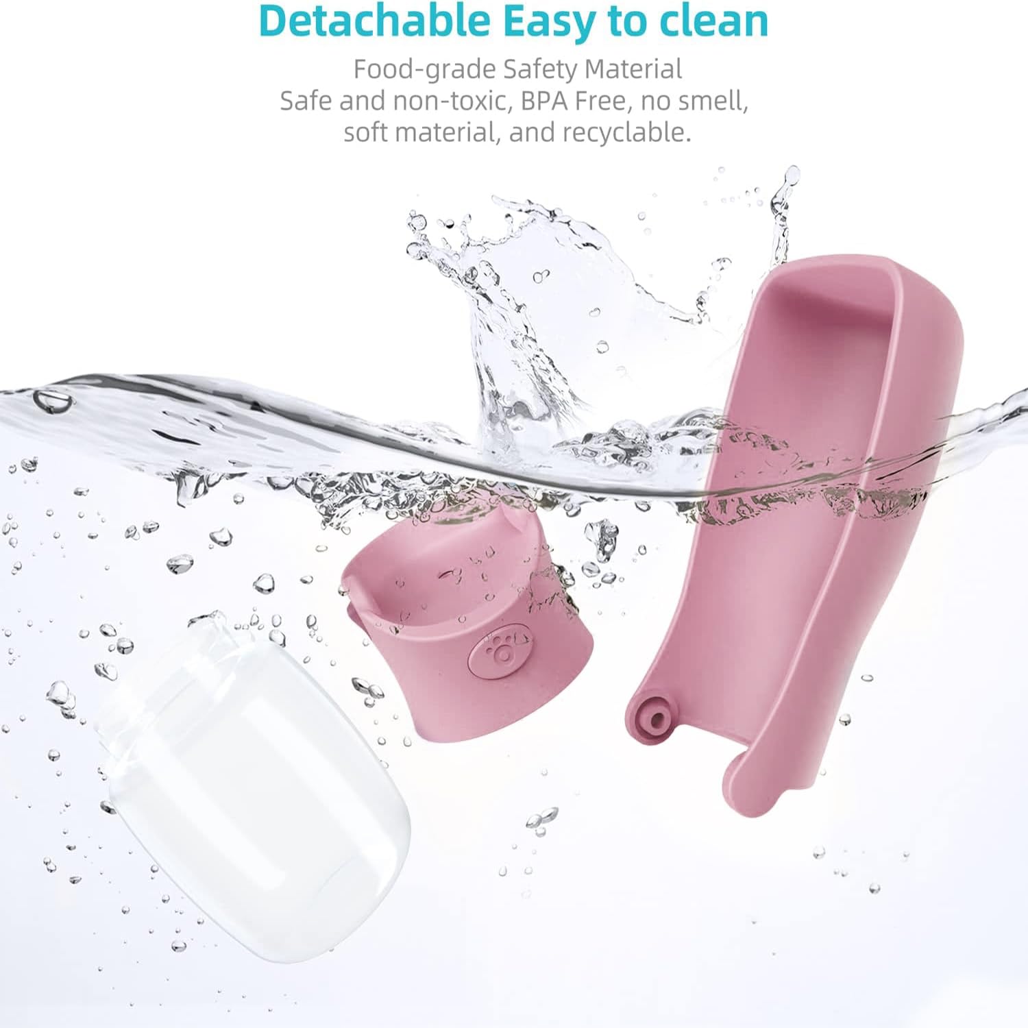 SOICTA BPA-free, food-grade materials ensure safe pet hydration.