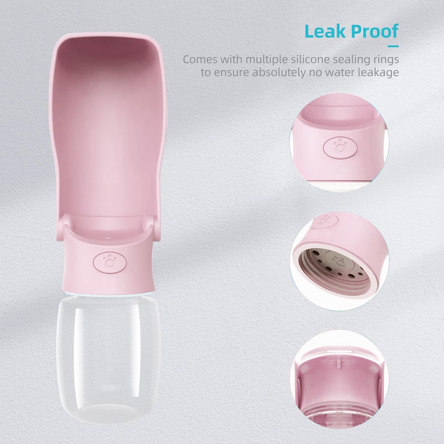 SOICTA foldable bowl and bottle combo for travel.