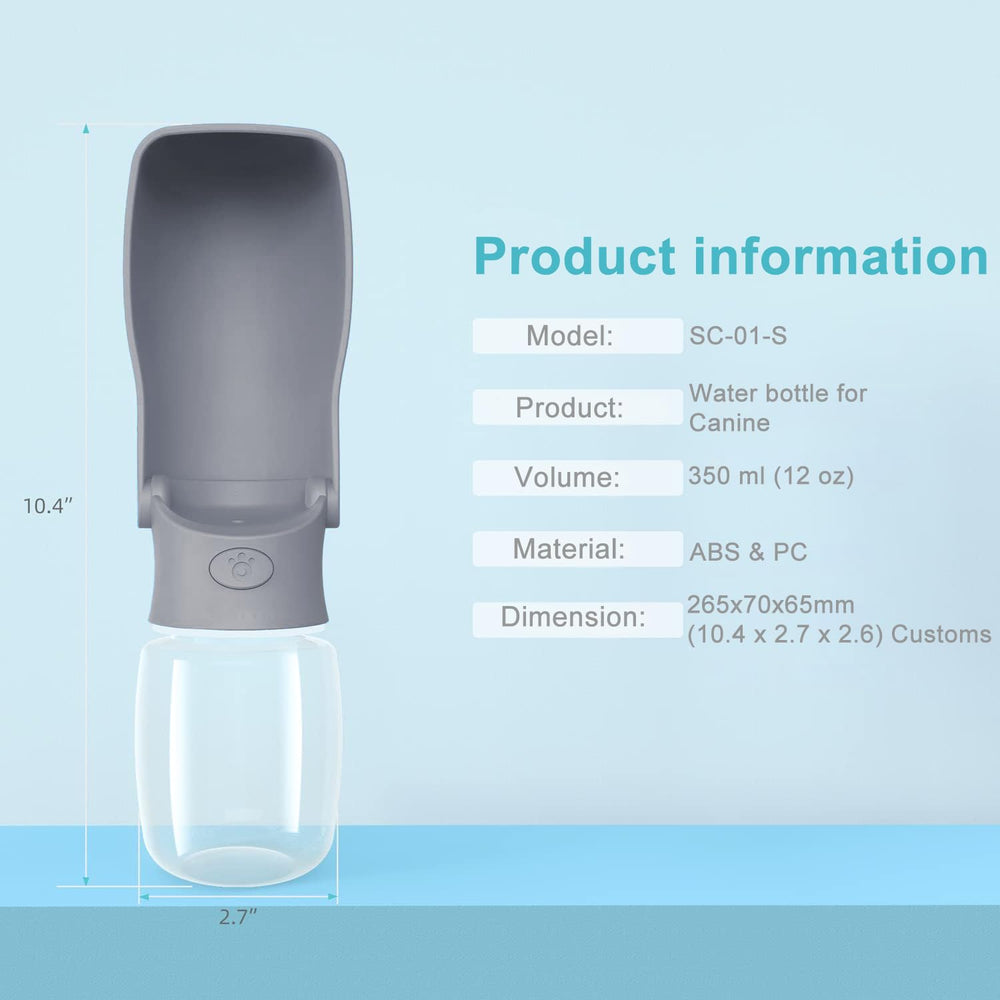 SOICTA bottle made from food-grade materials, easy to clean and reuse.