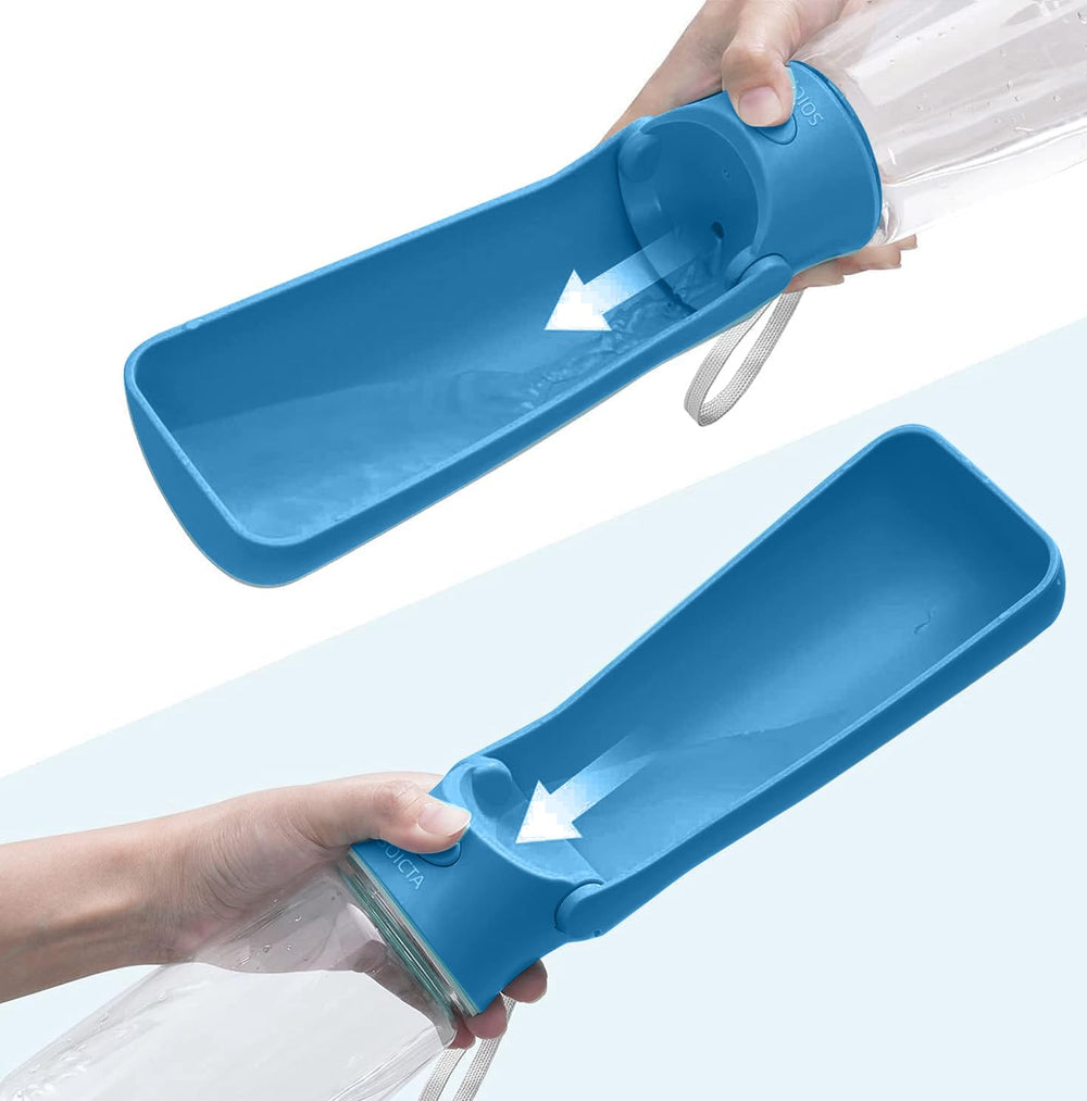 SOICTA one-touch water dispenser enables controlled pouring for dogs