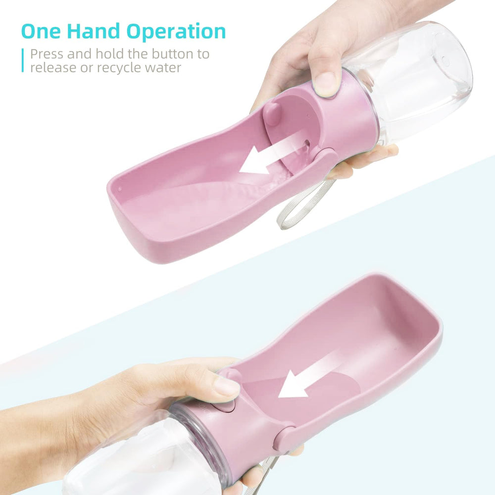 SOICTA 12oz pink variant ideal for small to medium dogs.
