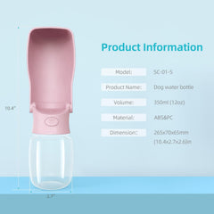SOICTA pink 19oz leak-proof bottle with silicone seals.
