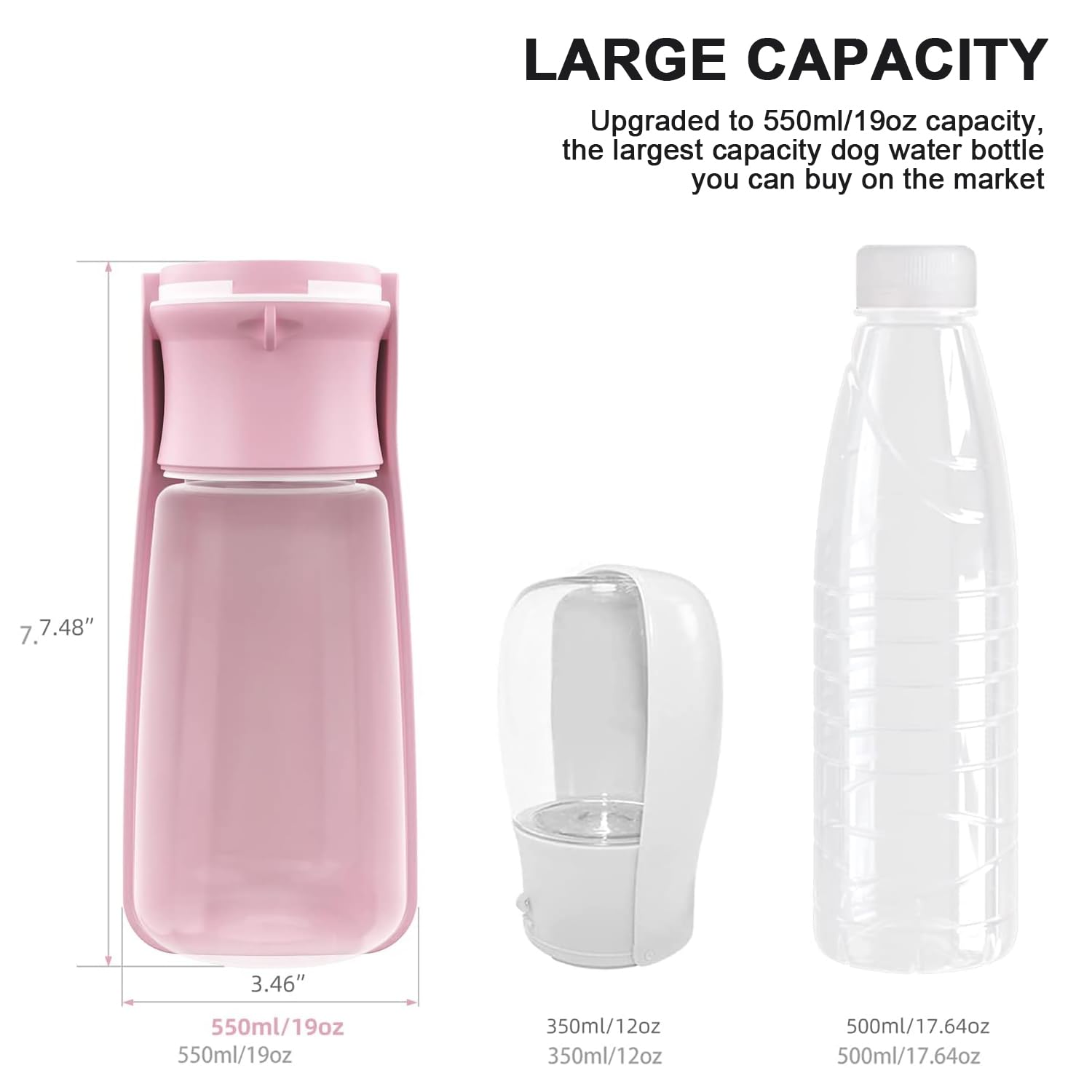 SOICTA one-touch-dispense controls water flow for precise hydration