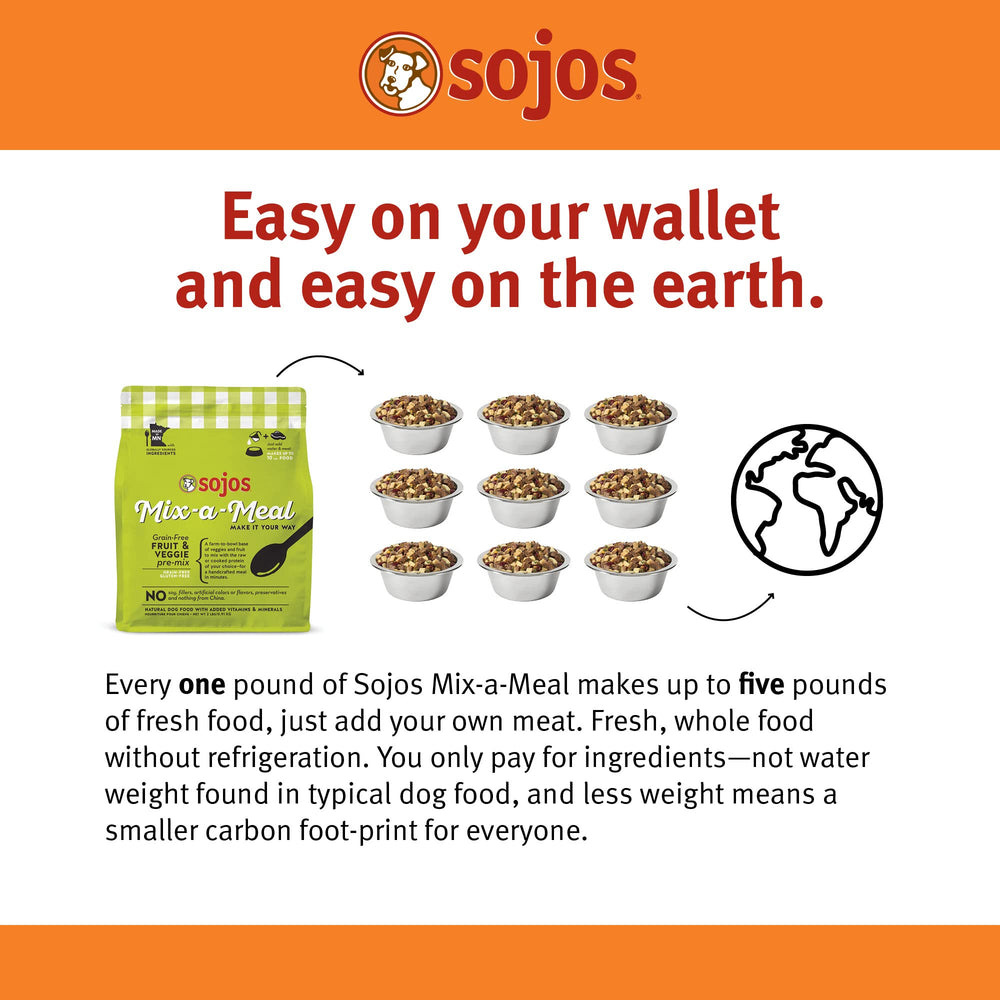 Sojos Mix-A-Meal ready-to-serve bowl after rehydration