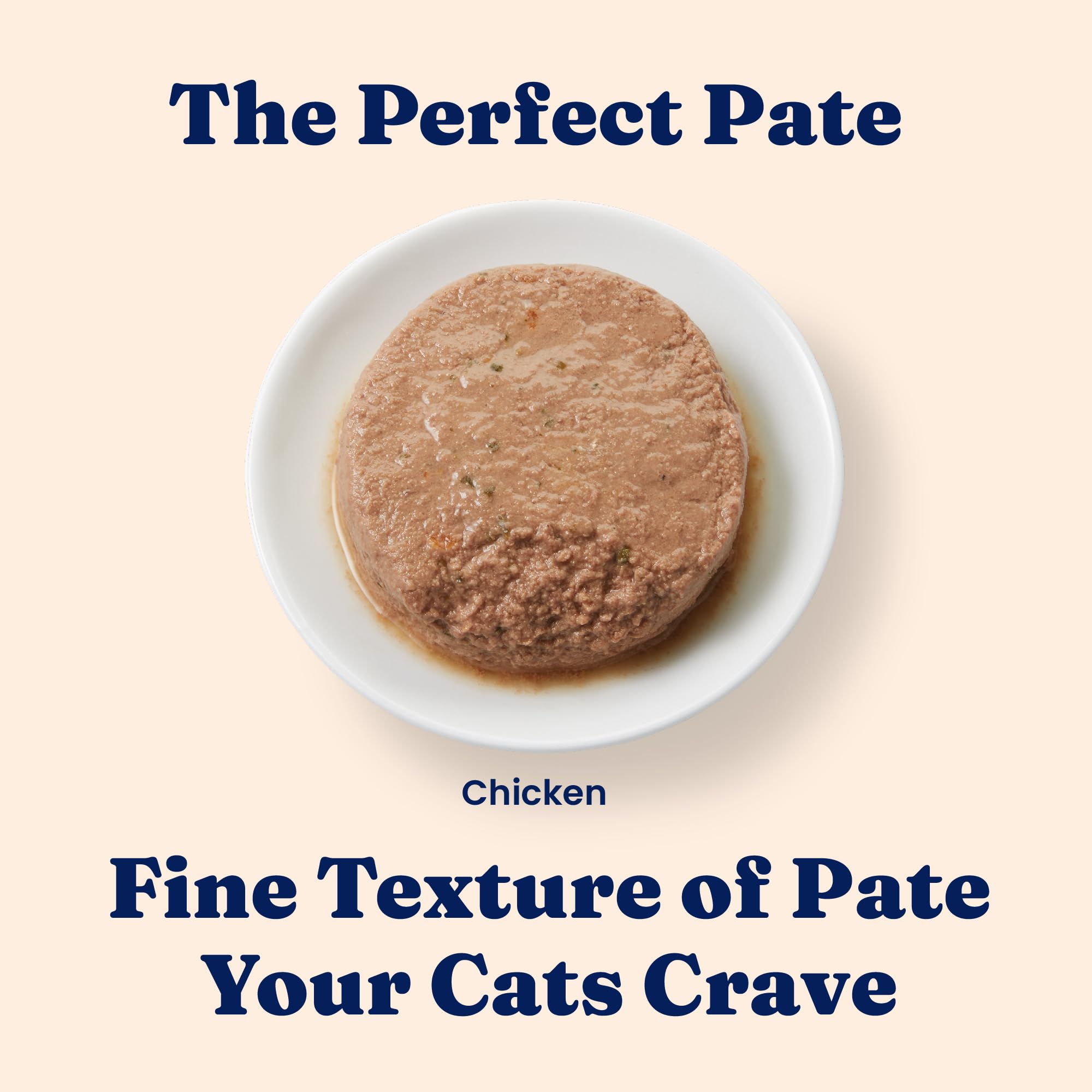 Solid Gold Chicken Pate grain-free formula aids comfortable digestion