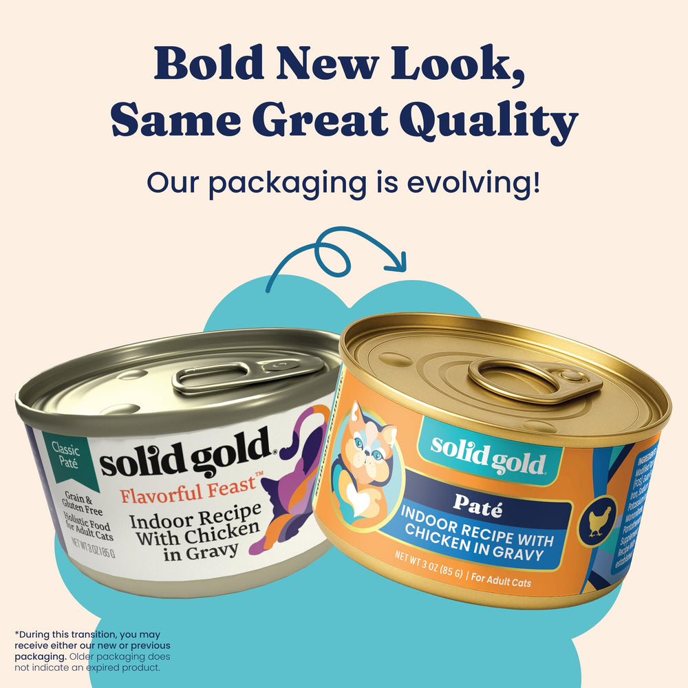 Solid Gold Chicken Pate real chicken first ingredient for protein-rich meals