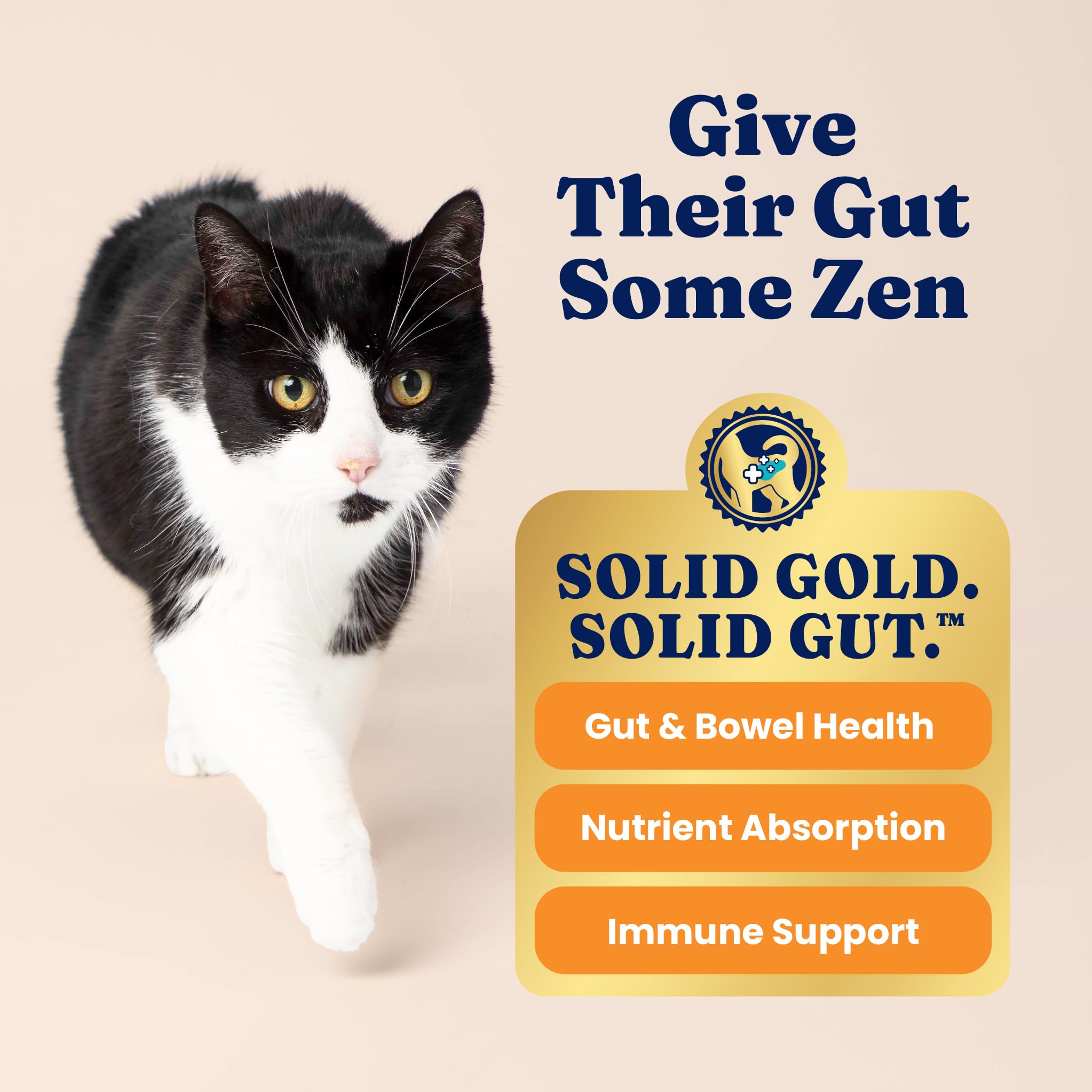 Solid Gold easy-digest ingredients closeup, supports comfortable mealtime