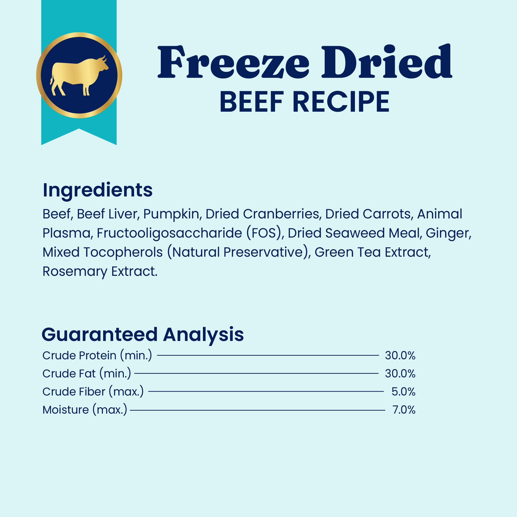 Solid Gold real-beef-pumpkin freeze-dried bites for nutrient-dense toppers.