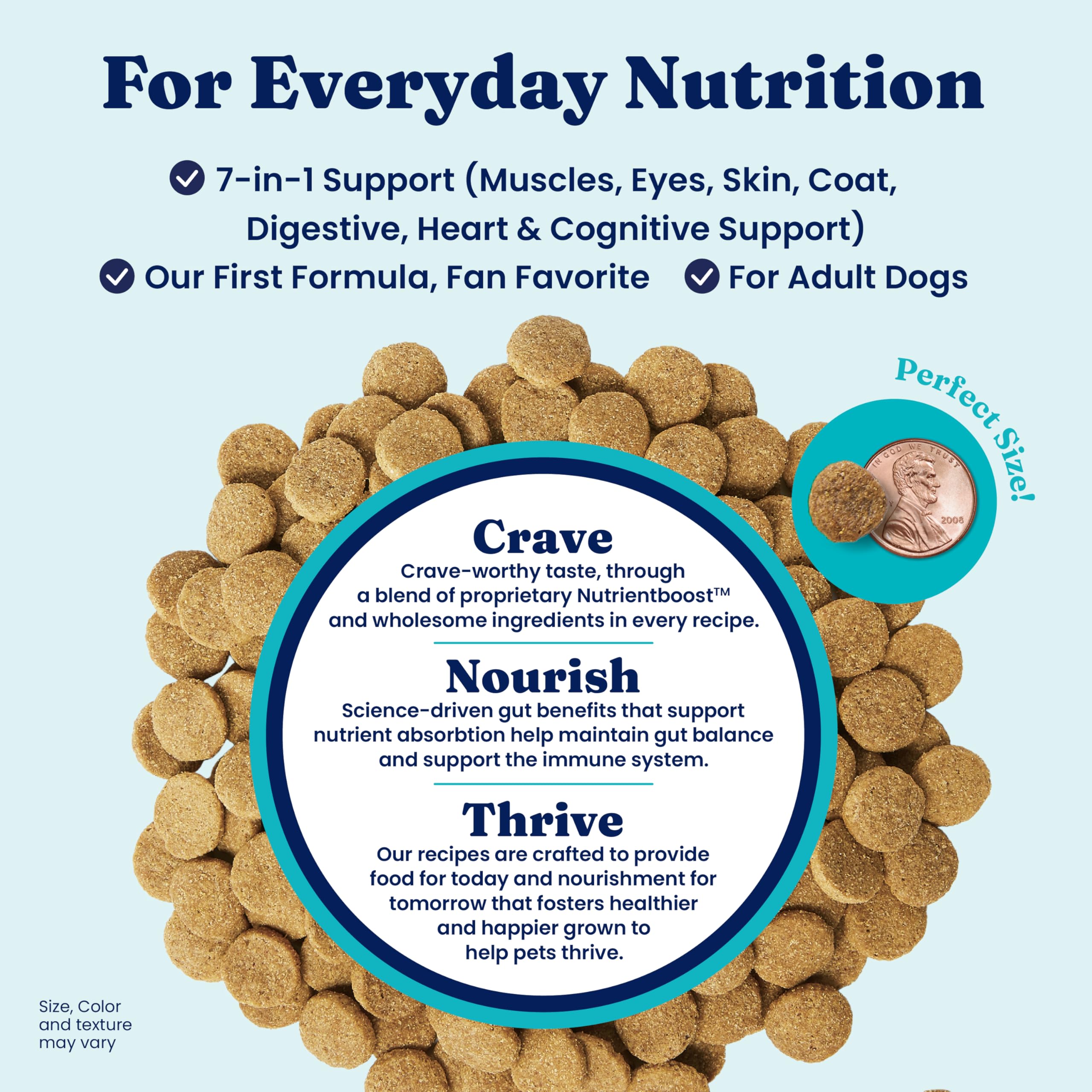 Solid Gold Hund-N-Flocken probiotic formula supports digestive balance and immune health.
