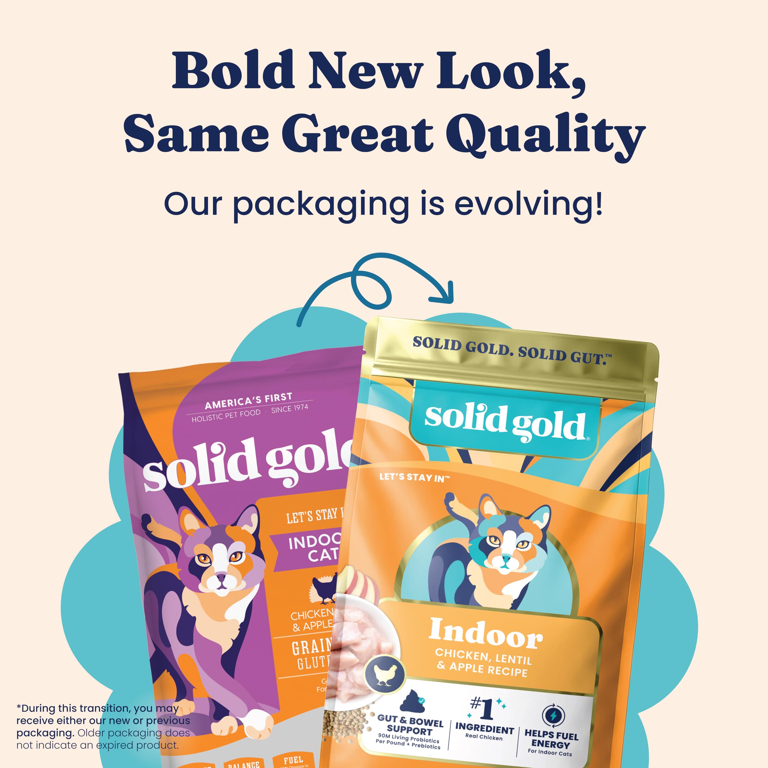 Solid Gold Indoor Dry Cat Food ingredients lentils pumpkin highlight natural fiber and flavorful nutrition.
