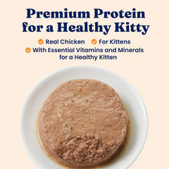 Solid Gold kitten pate with grain-free formula supports easy digestion