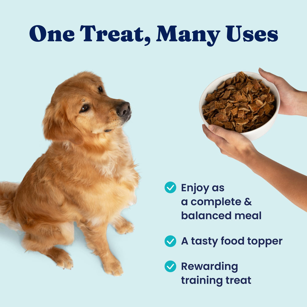 Solid Gold meal topper or treat for versatile feeding.