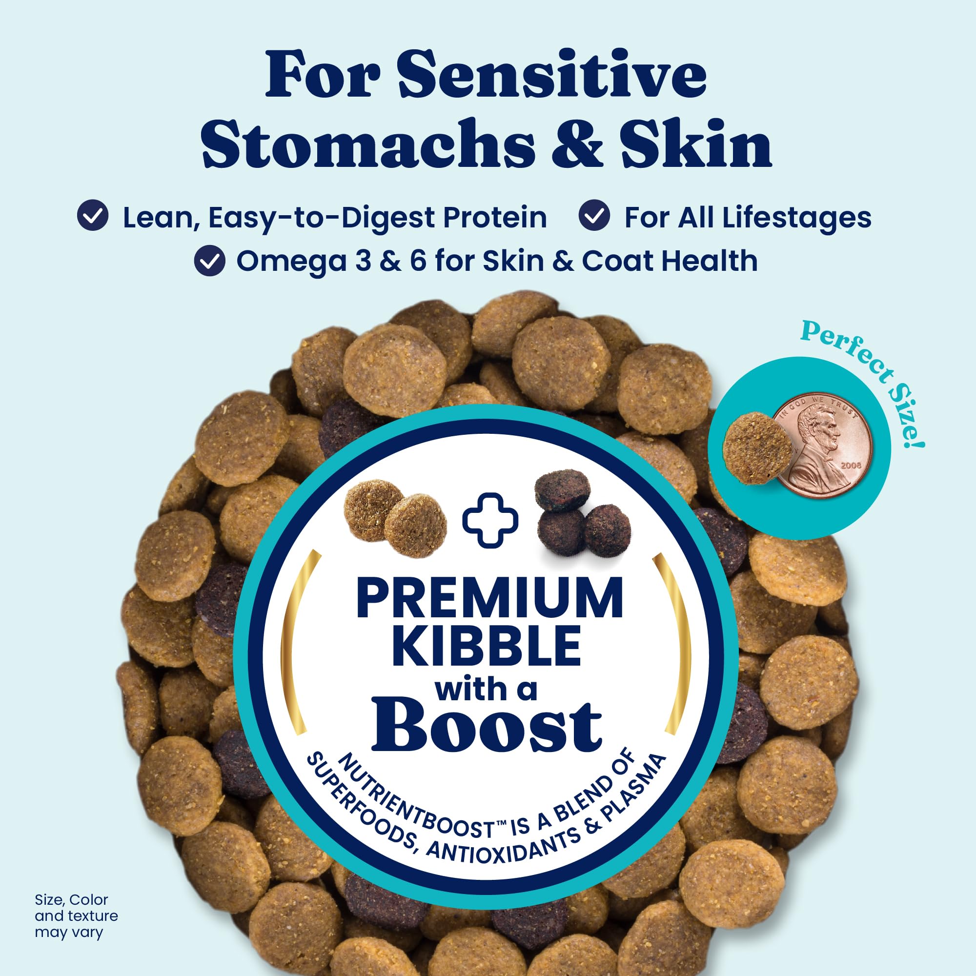 Solid Gold Salmon dog food probiotics per pound shown to aid digestion.