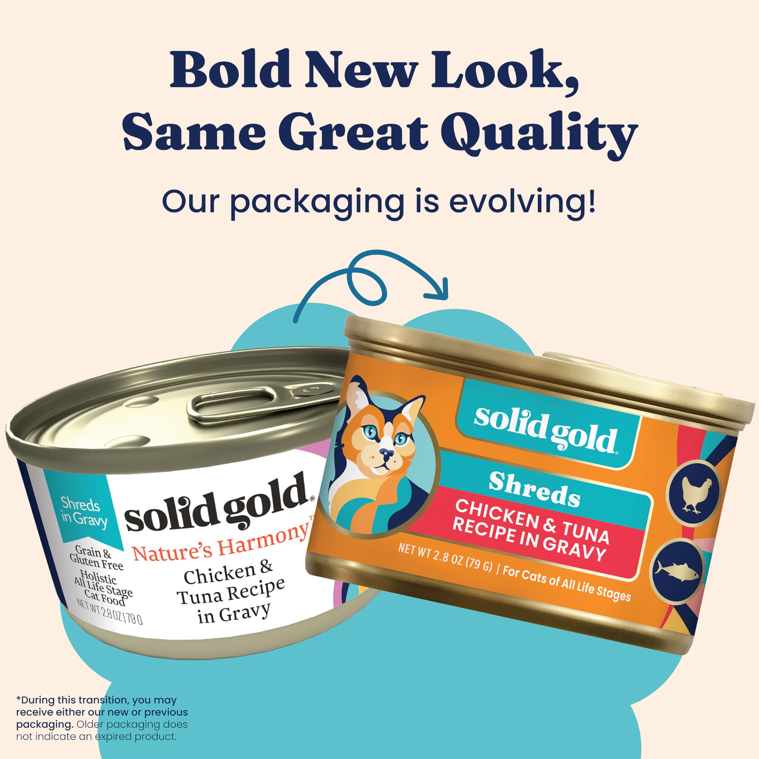 Grain-free Solid Gold formula pack with protein-rich ingredients