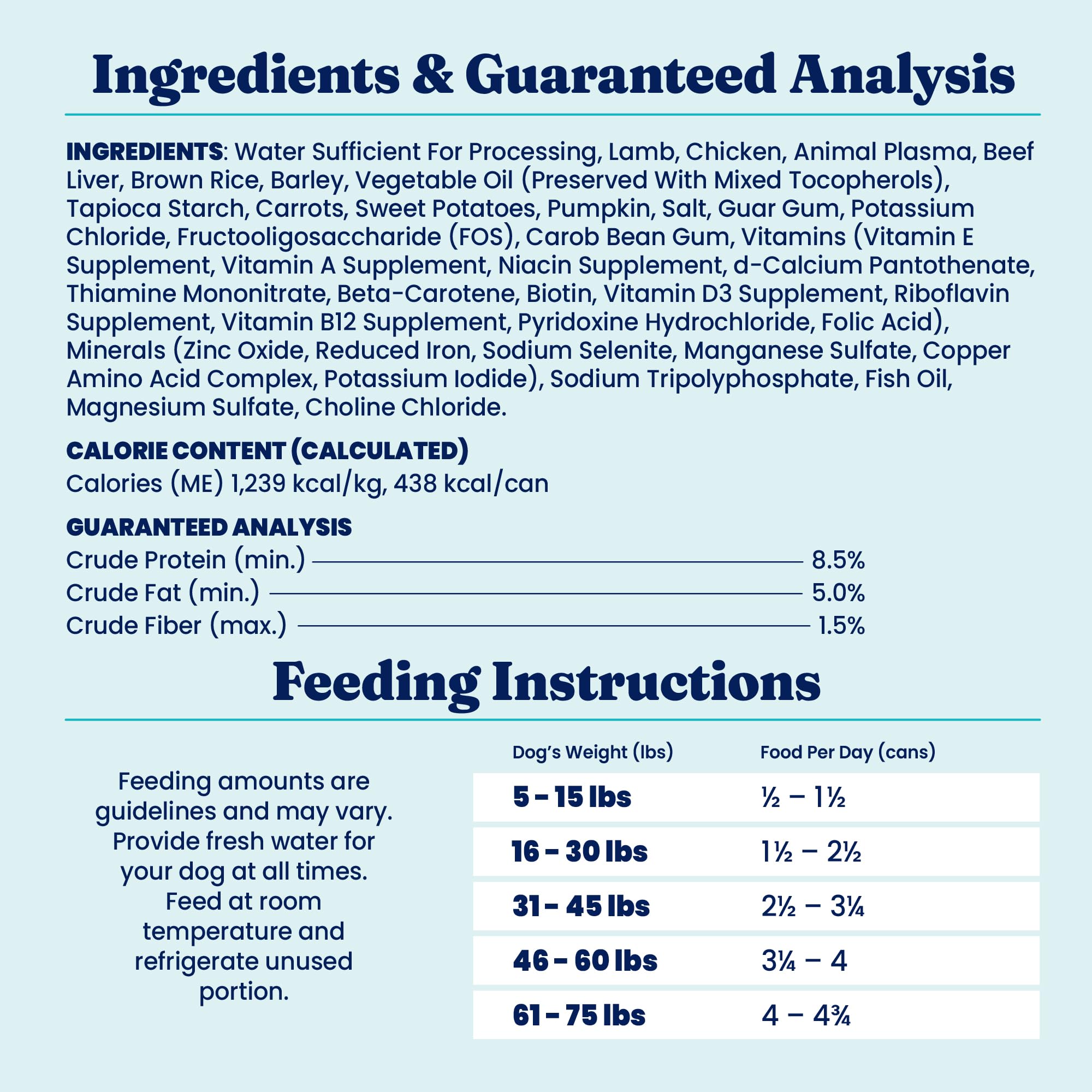 Real ingredients like pumpkin, carrots, and cranberries add color and flavor.
