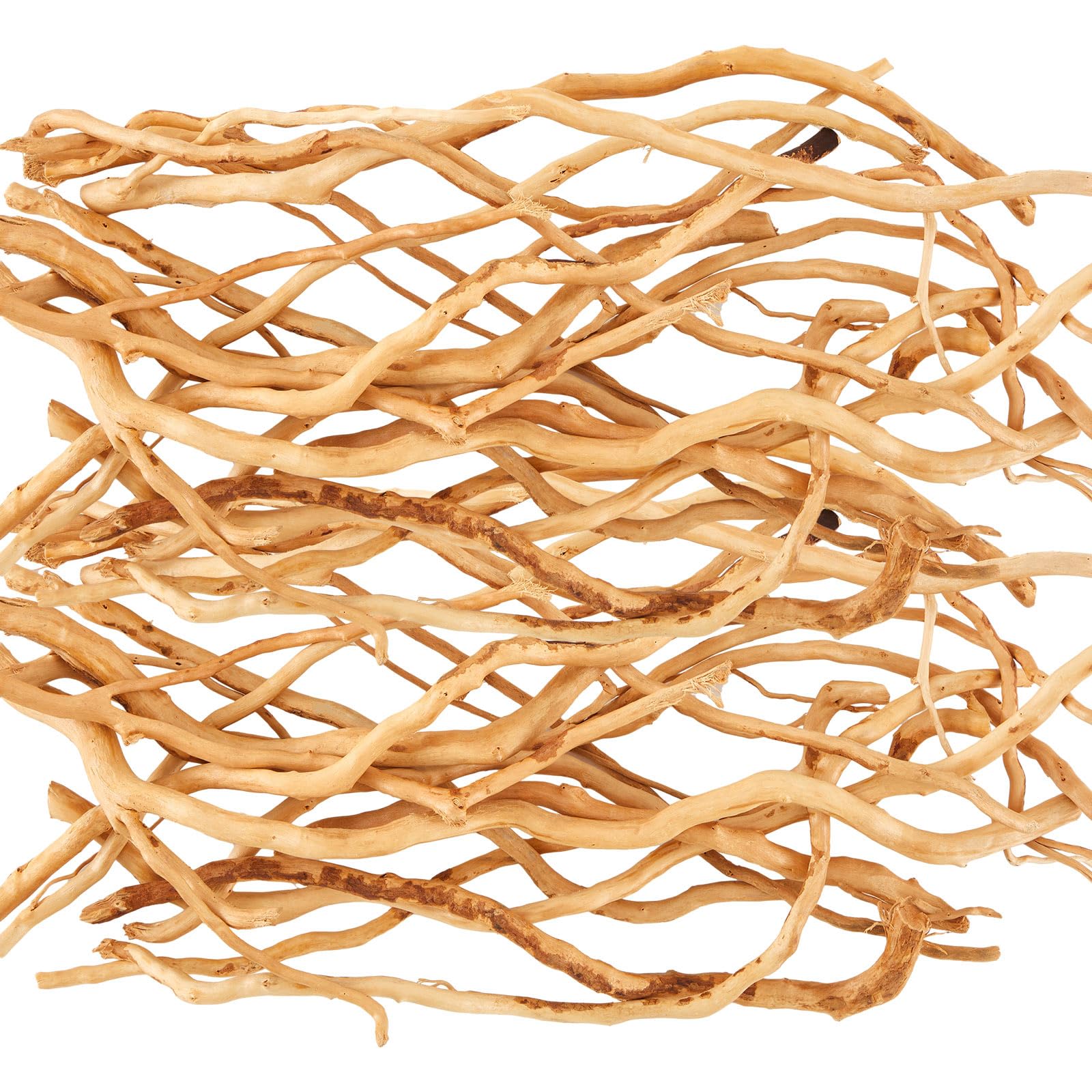 Solsew natural driftwood aquarium 12-16 inch branch enhances natural look.