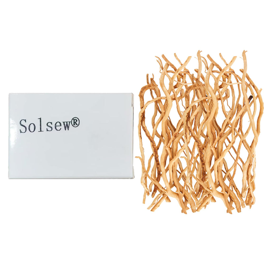 Solsew aquarium driftwood with smooth textures ideal for hiding and resting spaces.