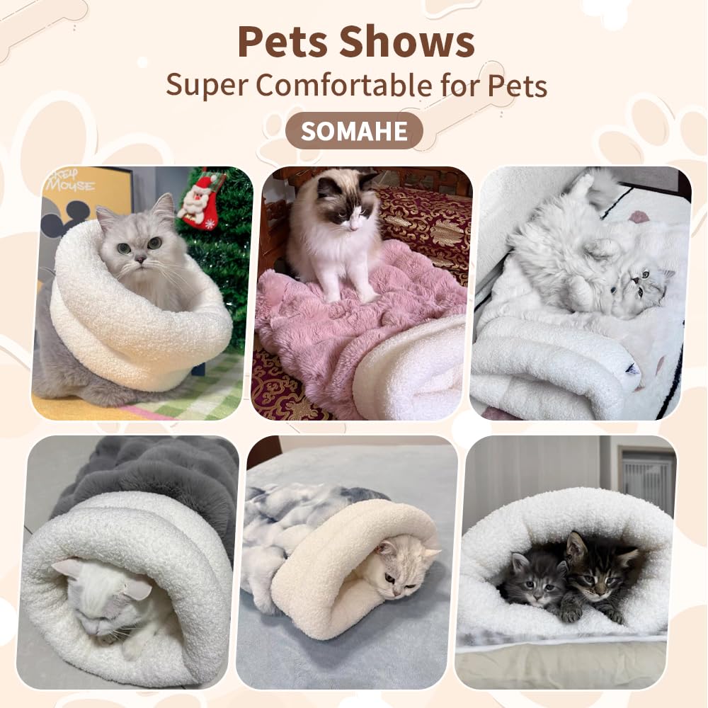 SOMAHE 21.7x17.7-inch size fits most indoor cats
