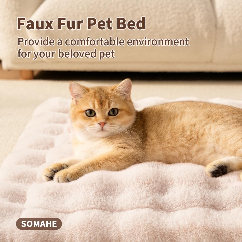 SOMAHE 23x15 inch mat fits couches, windowsills, and cat trees