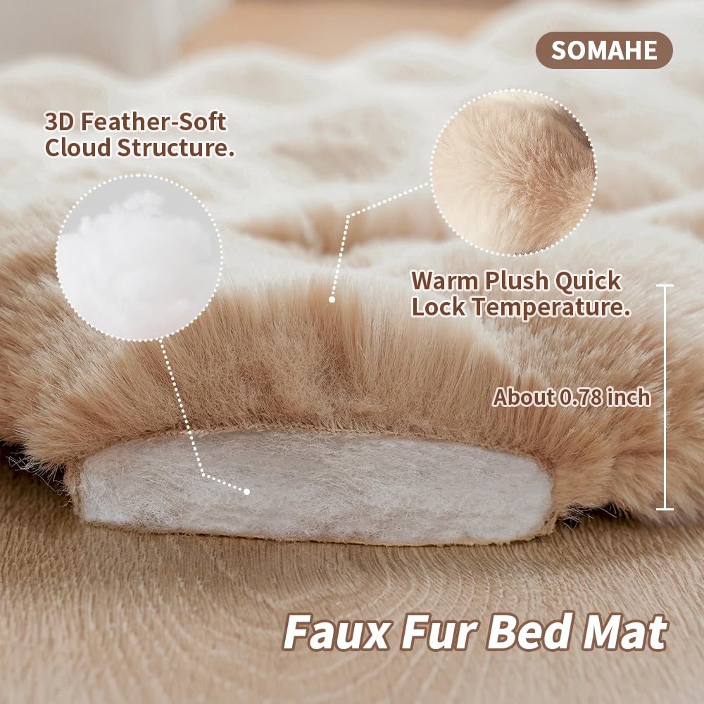 SOMAHE kneading flat mat offers a soothing surface for relaxed naps.