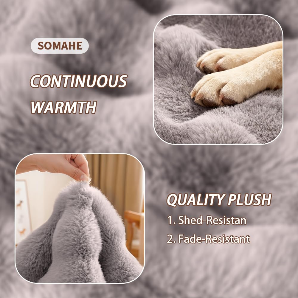 SOMAHE machine-washable label over care-friendly design.