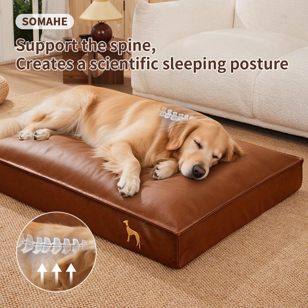 SOMAHE non-slip base prevents bed movement on floors