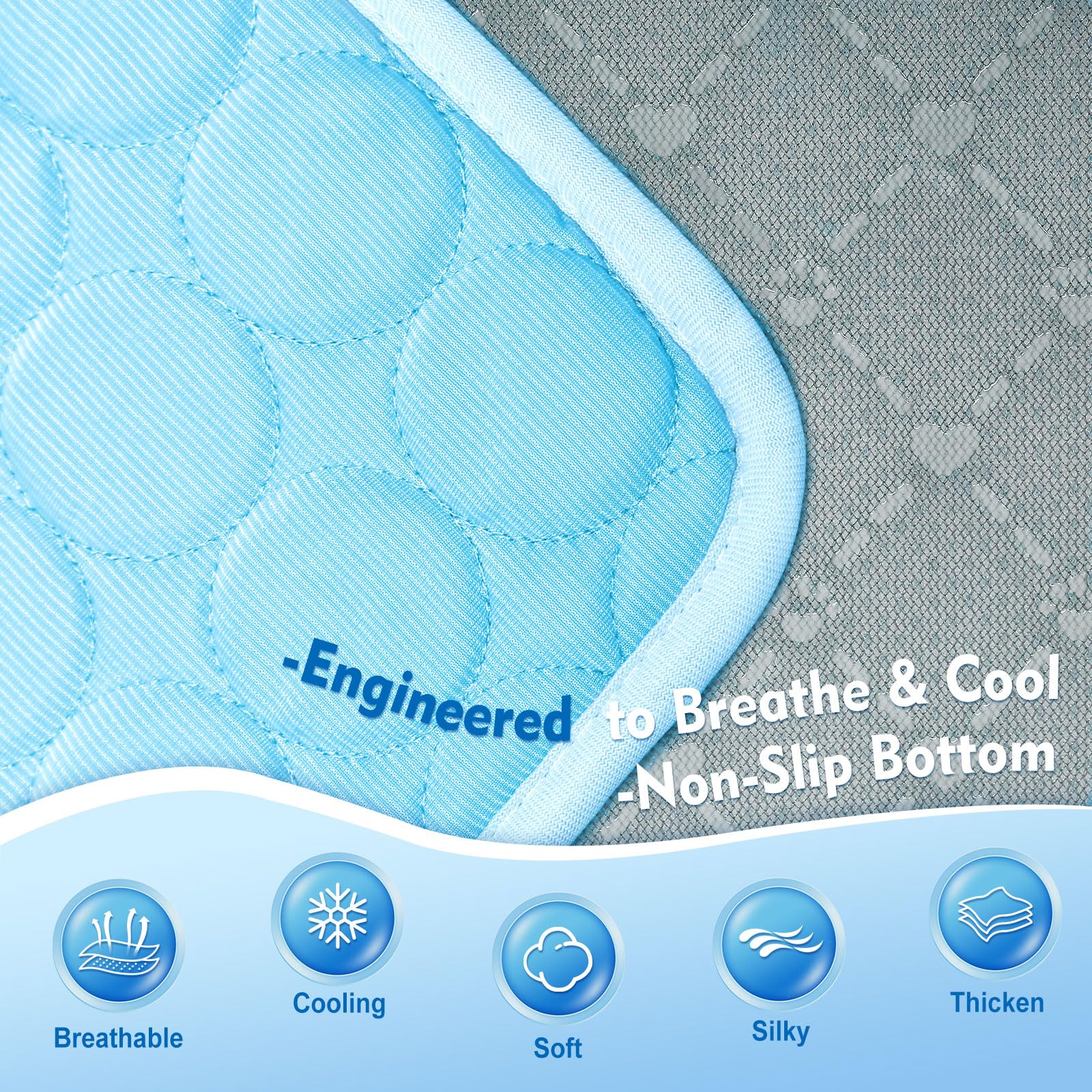 SOMOYA self-cooling fabric design cools dogs without water or electricity.