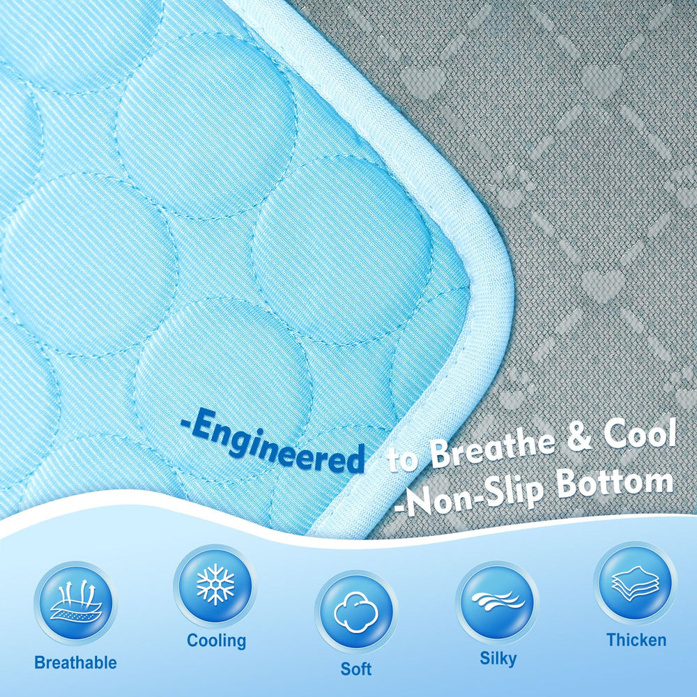 SOMOYA self-cooling fabric design cools dogs without water or electricity.