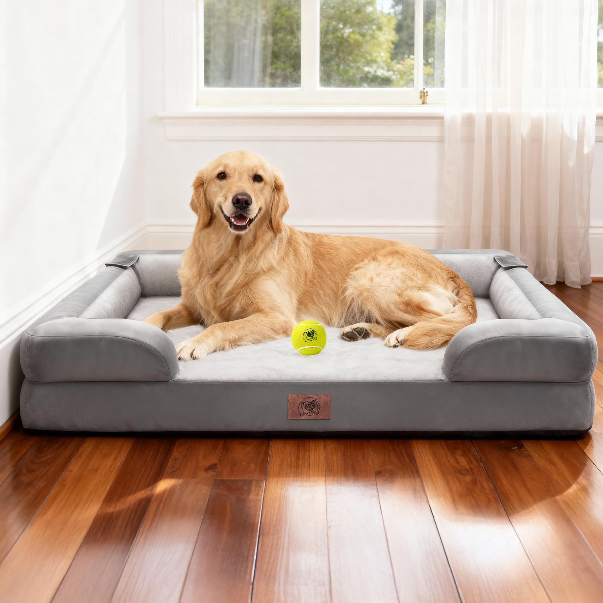 Song Puppy certipur-us foam and OEKO-TEX cover ensure safe rest.