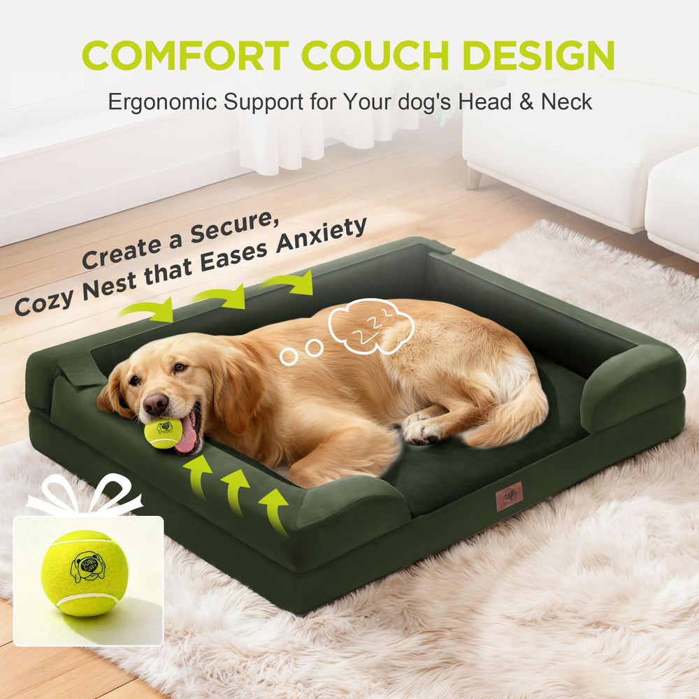 Song Puppy tennis ball toy included for interactive play