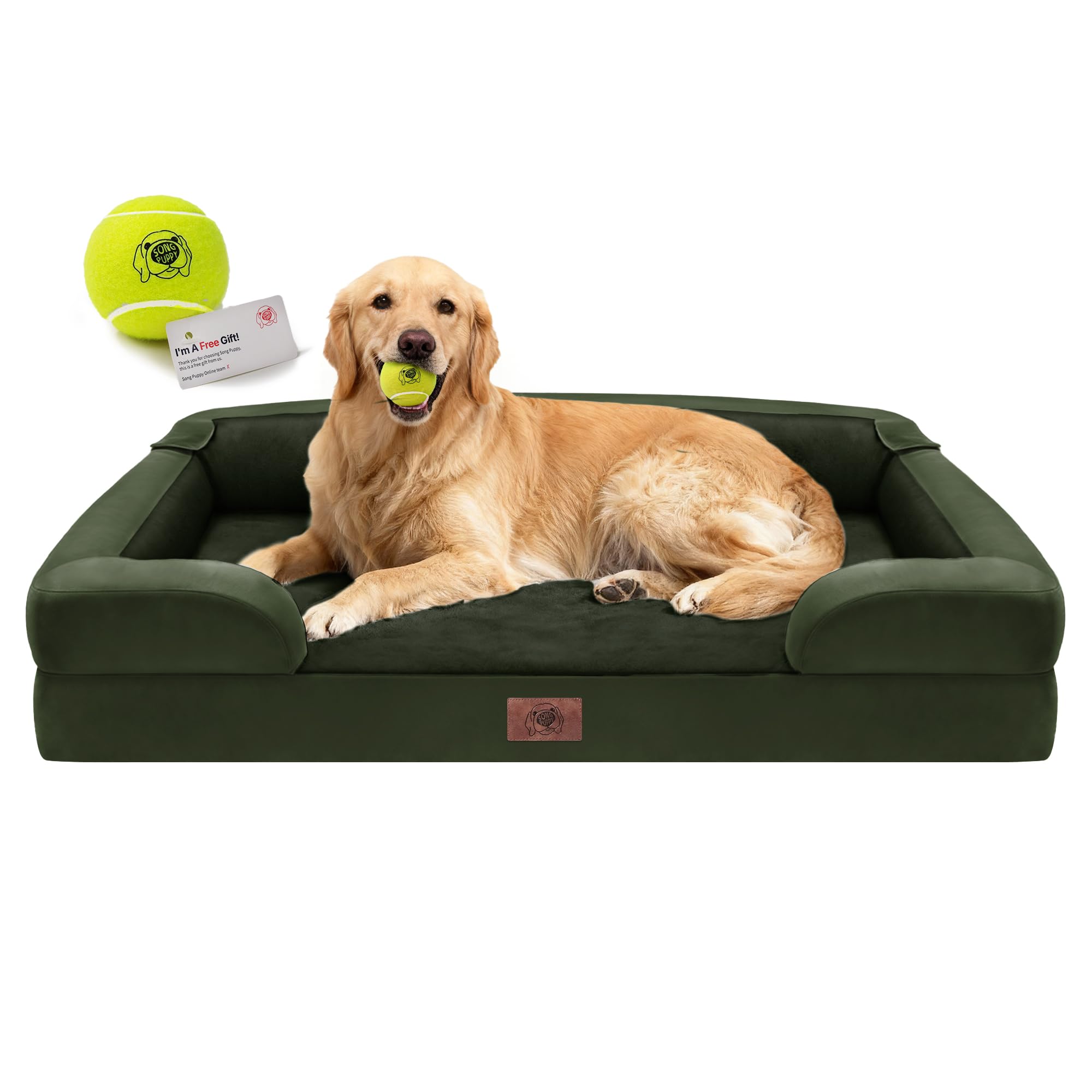 Song Puppy XL orthopedic dog bed with memory foam for joint support