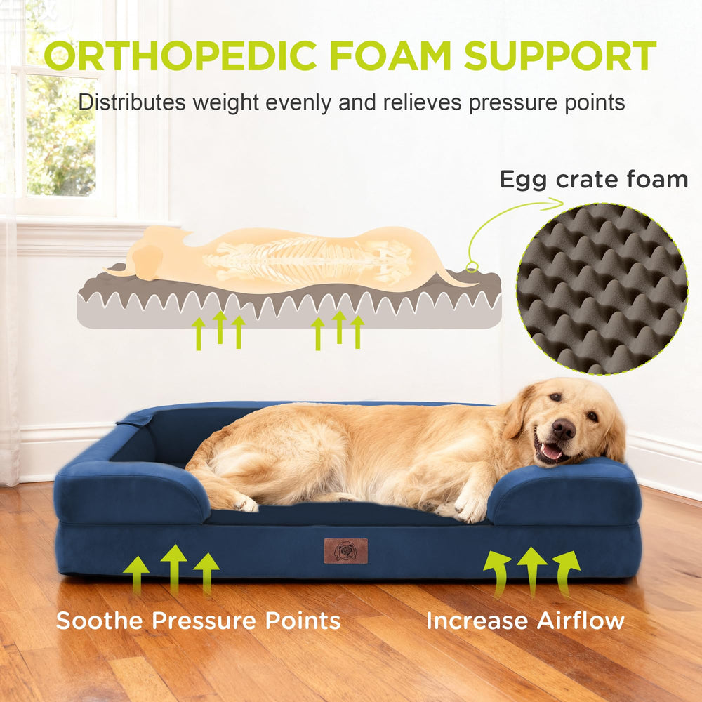 Song Puppy XL bed with removable cover for easy cleaning and care.
