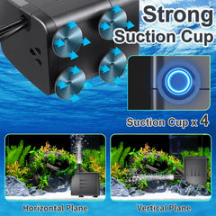 SongLong 200GPH pump with outlet variations for different nozzles.
