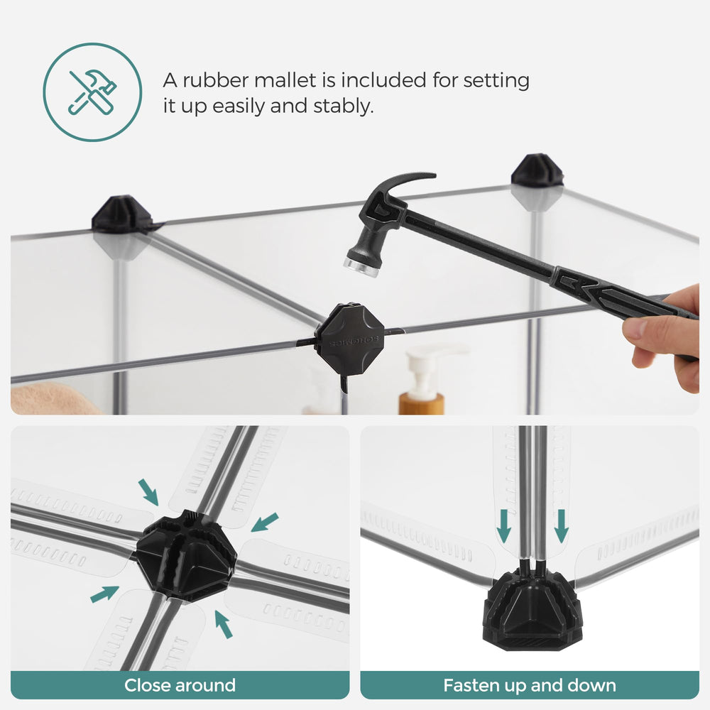 SONGMICS non-slip mats protect floors during playtime