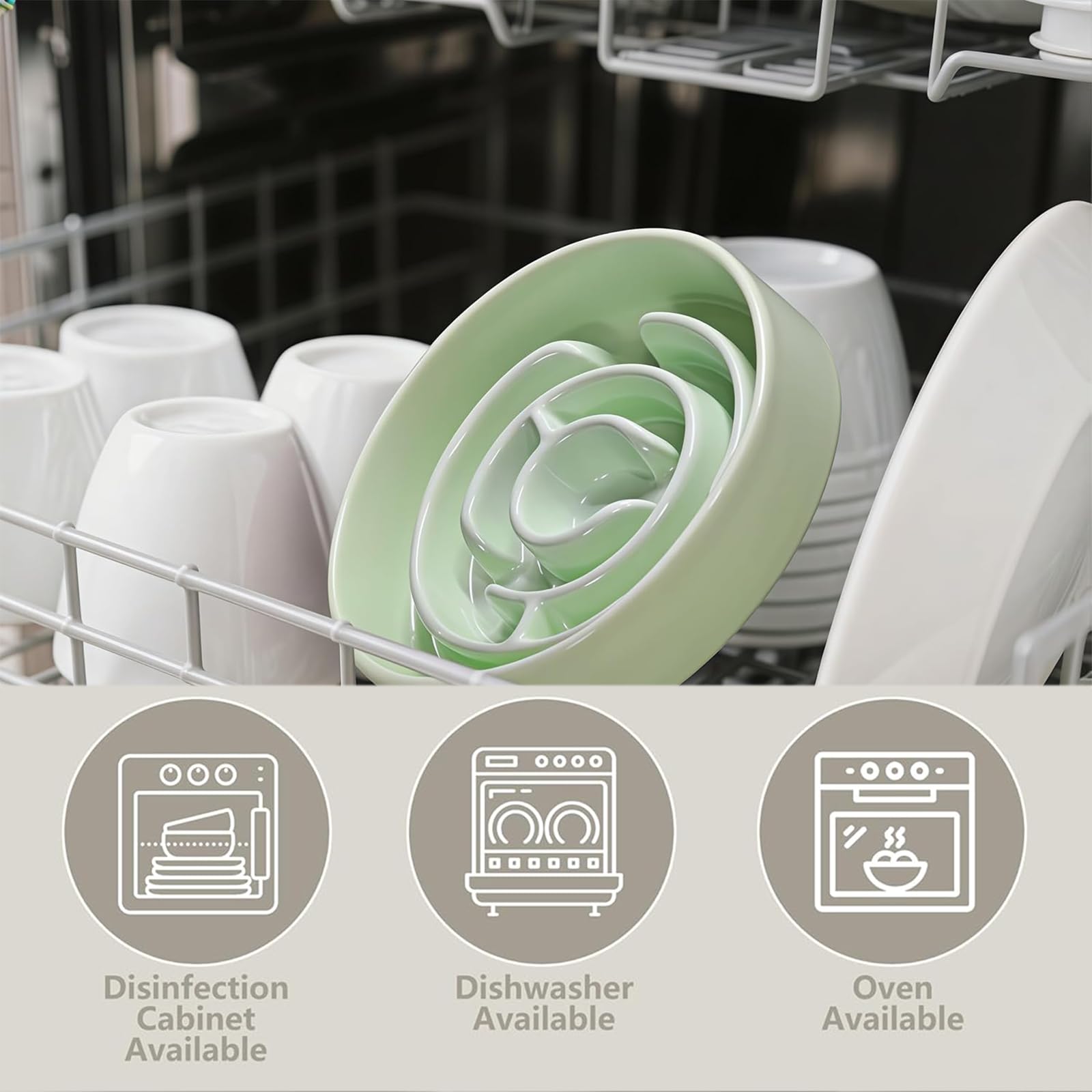 Soniuong glossy glaze cleans easily after meals