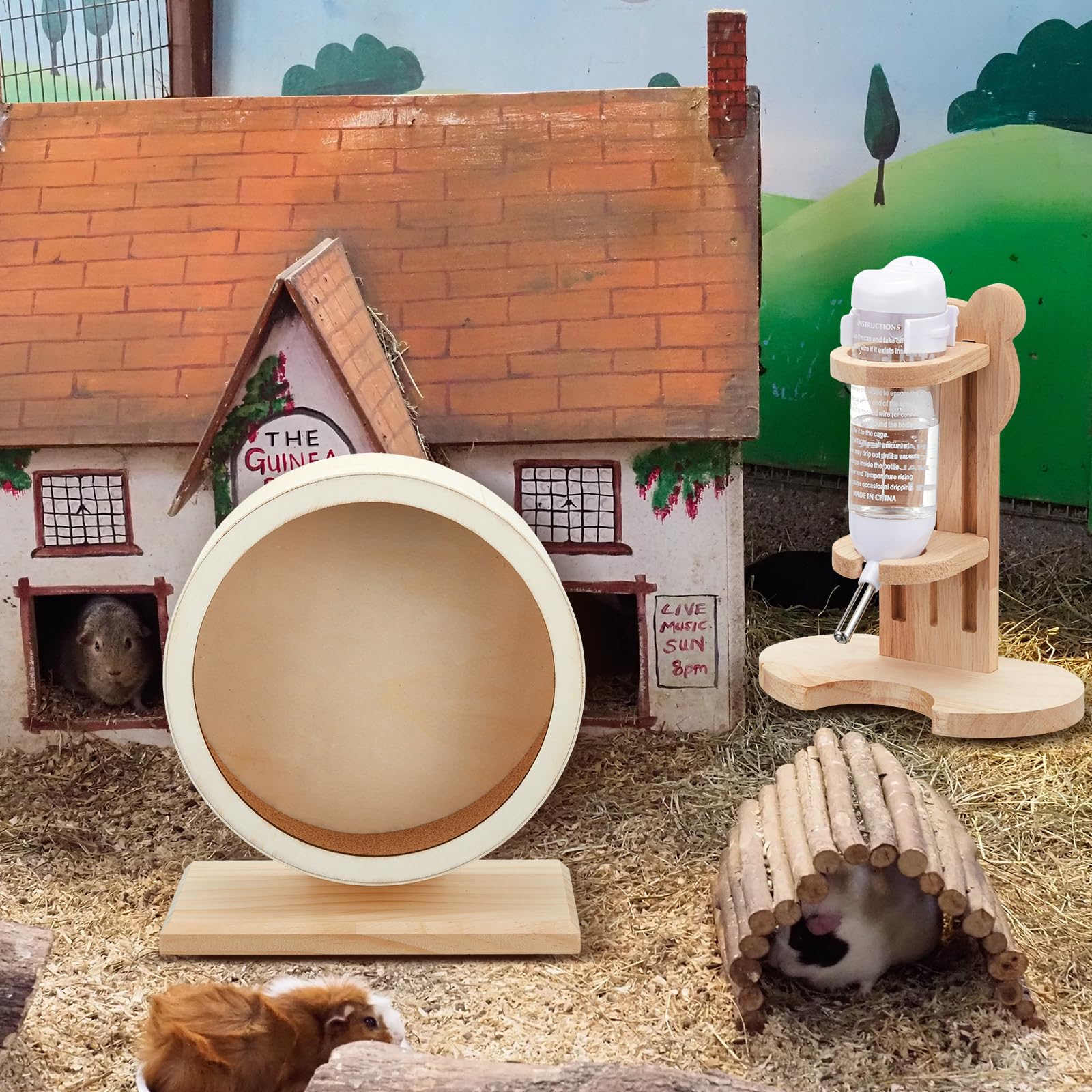 Sonwyoung compact setup for dwarf hamsters, gerbils, and mice.