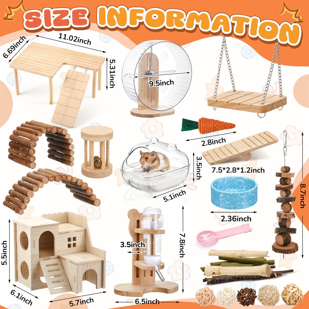 Sonwyoung hamster platform provides elevated viewing point and easy access