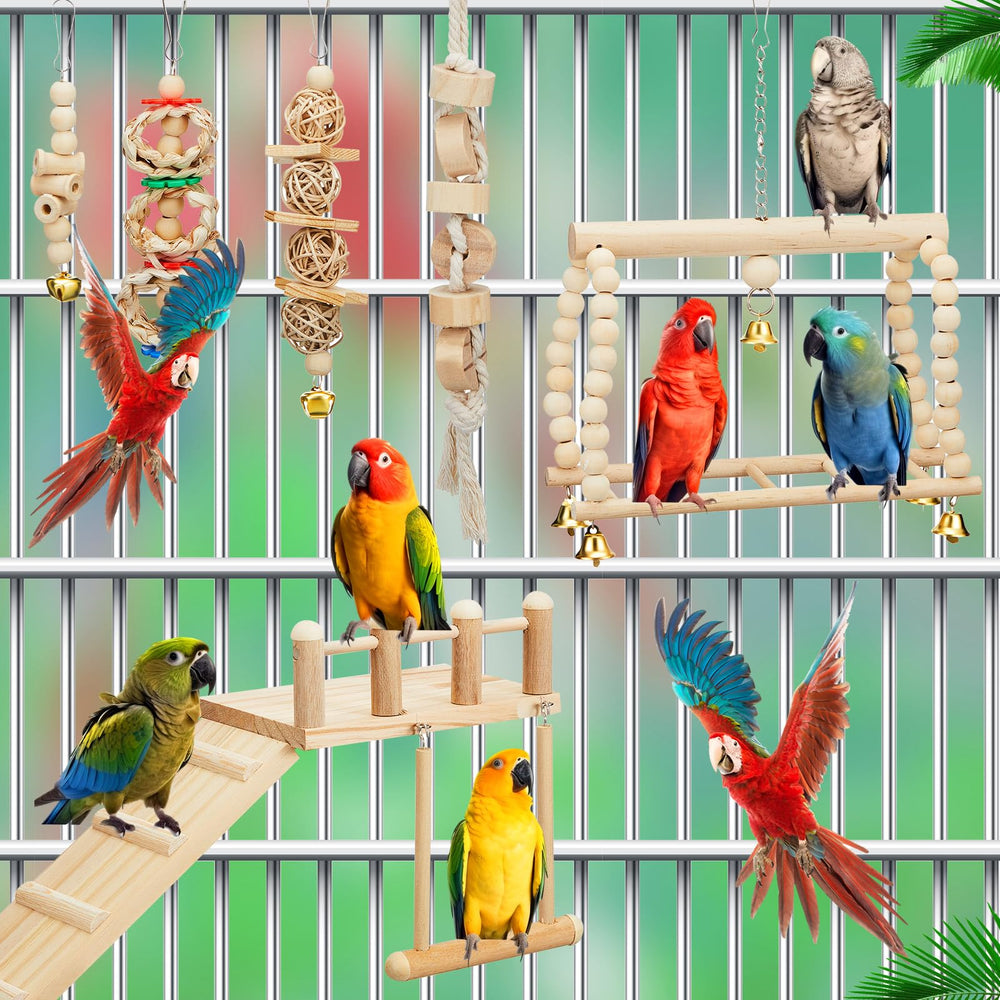 Sonwyoung safe chew toys promote healthy beak activity