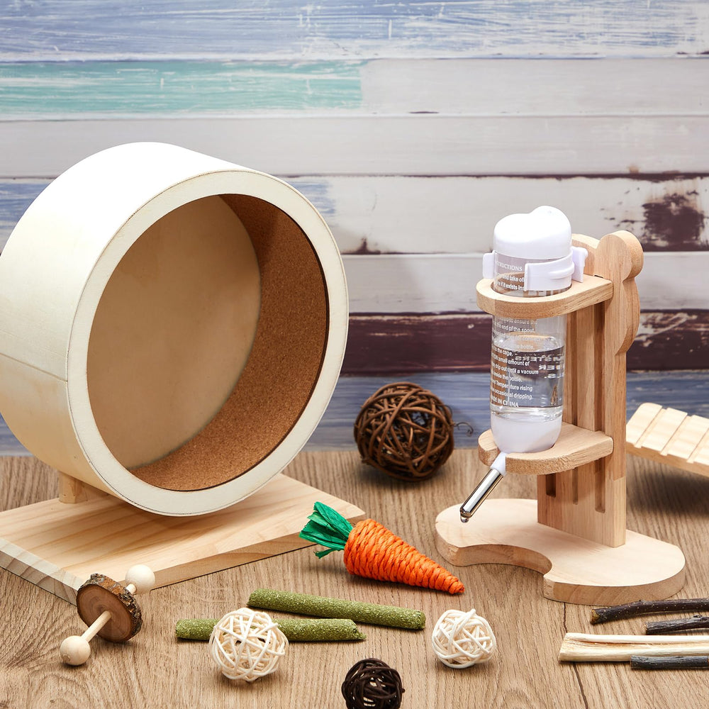 Sonwyoung wheel with water bottle stand supports easy hydration during play.