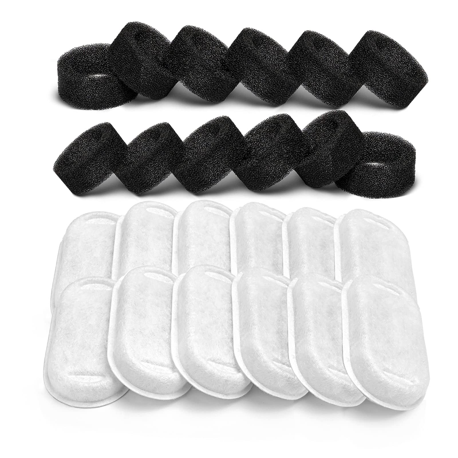 SOOFPET carbon filter for cat fountain cleans water and reduces impurities