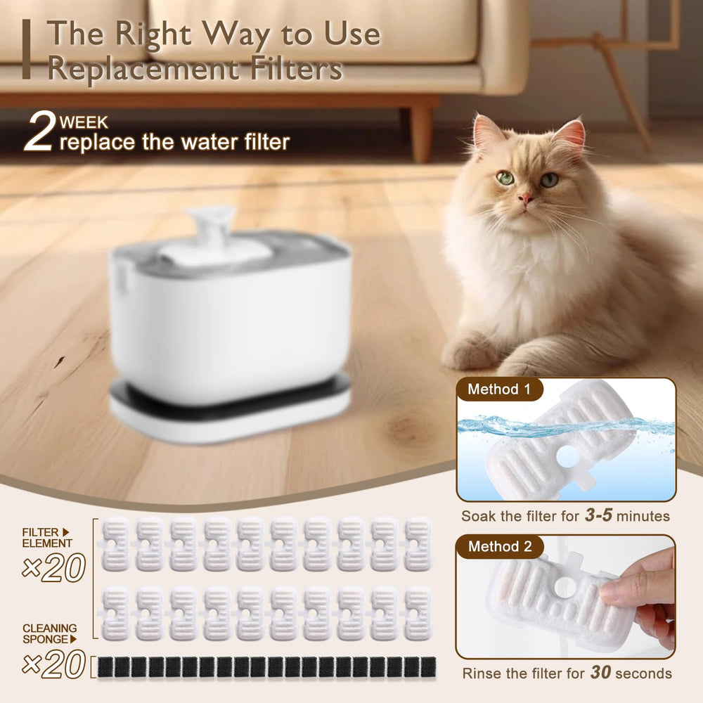 Soron 4-stage filtration system reduces odors and impurities for fresher water.